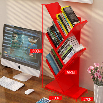 Tree-shaped Wall-Mounted Bookshelf