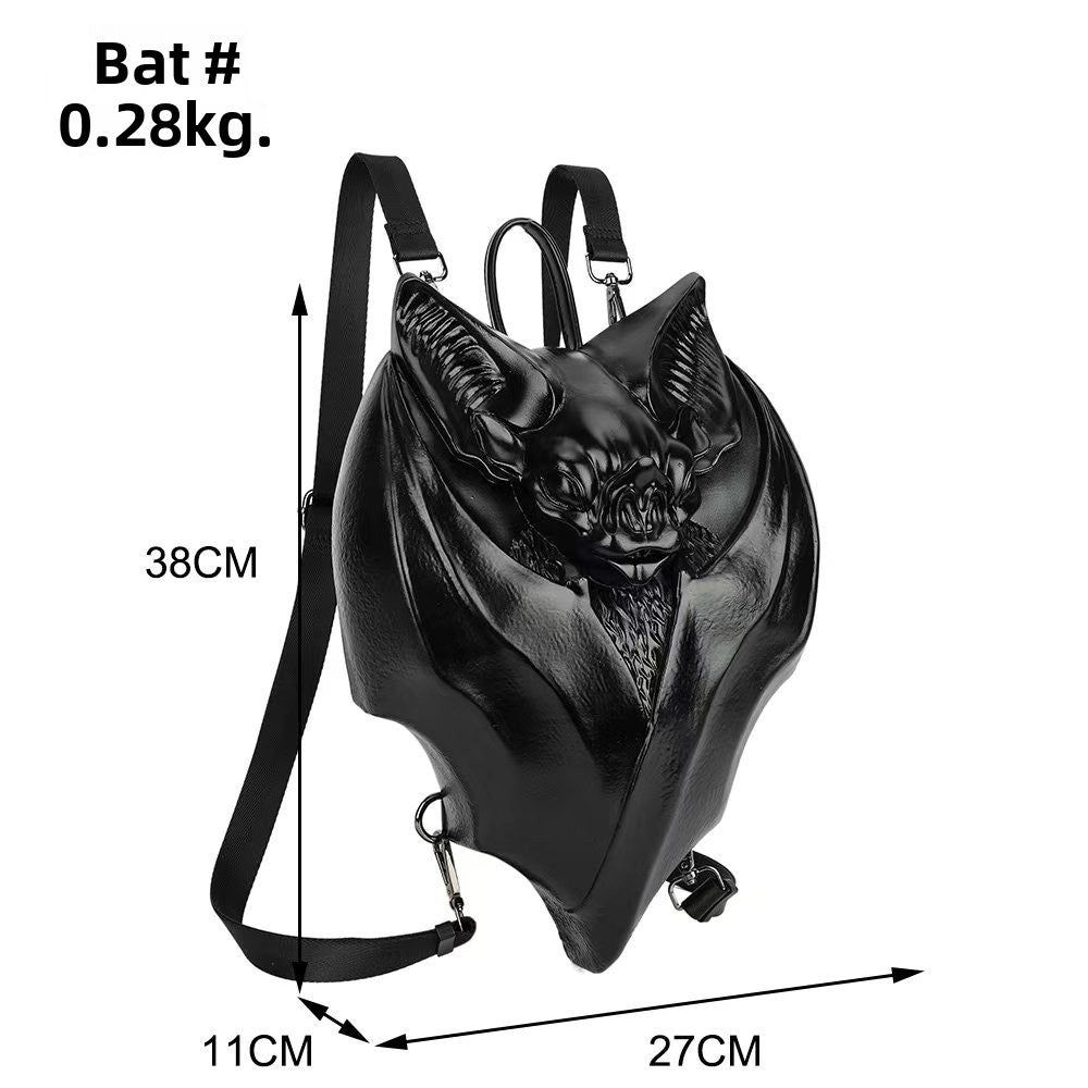 Gothic Bat Style Chest Bag/Backpack