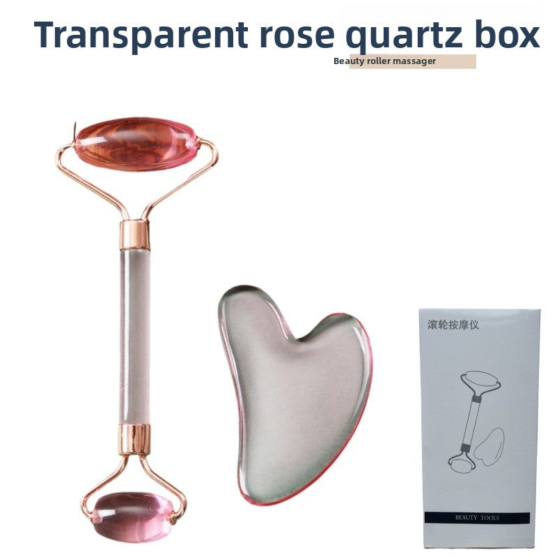 Facial Roller & Scraper Massage Set