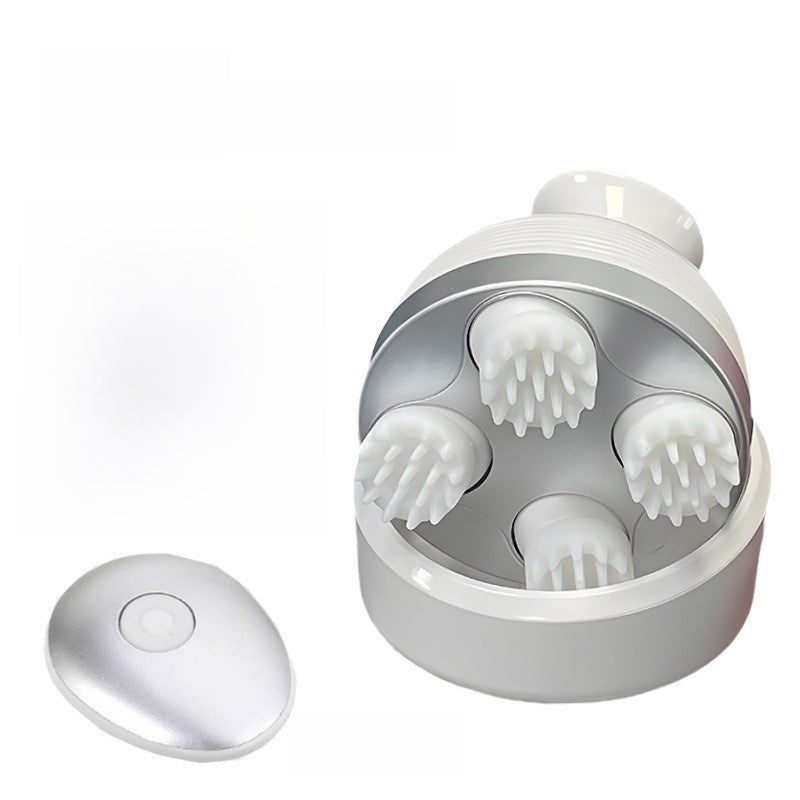 Electric Head Massager with Cat Paw Design