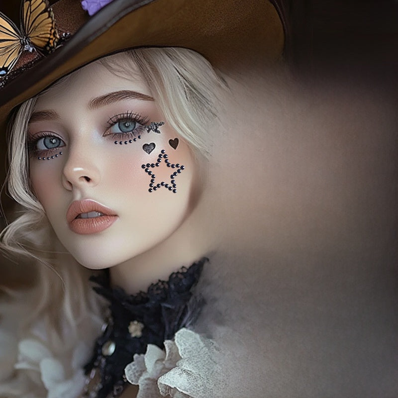 Halloween Face Stickers for Horror Makeup