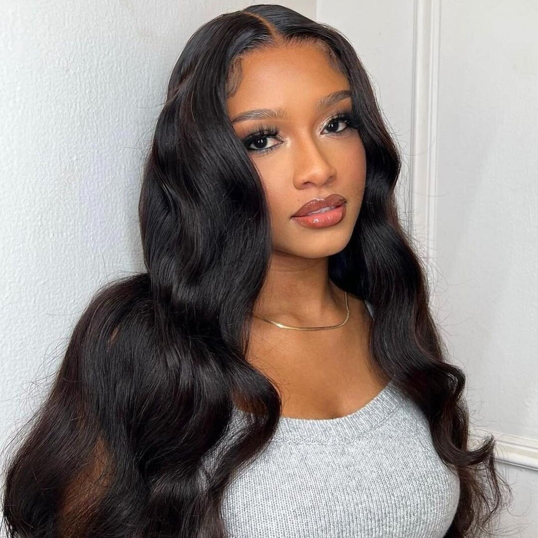 Real Human Hair - Large wavy