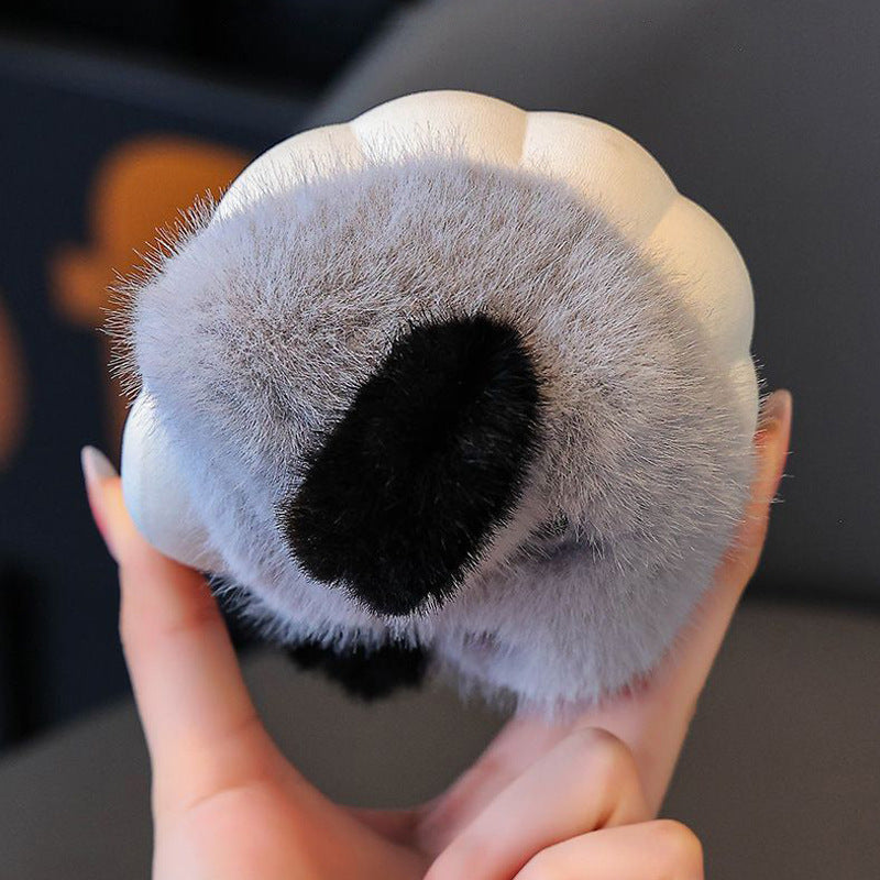 Panda Children's Cotton Slippers