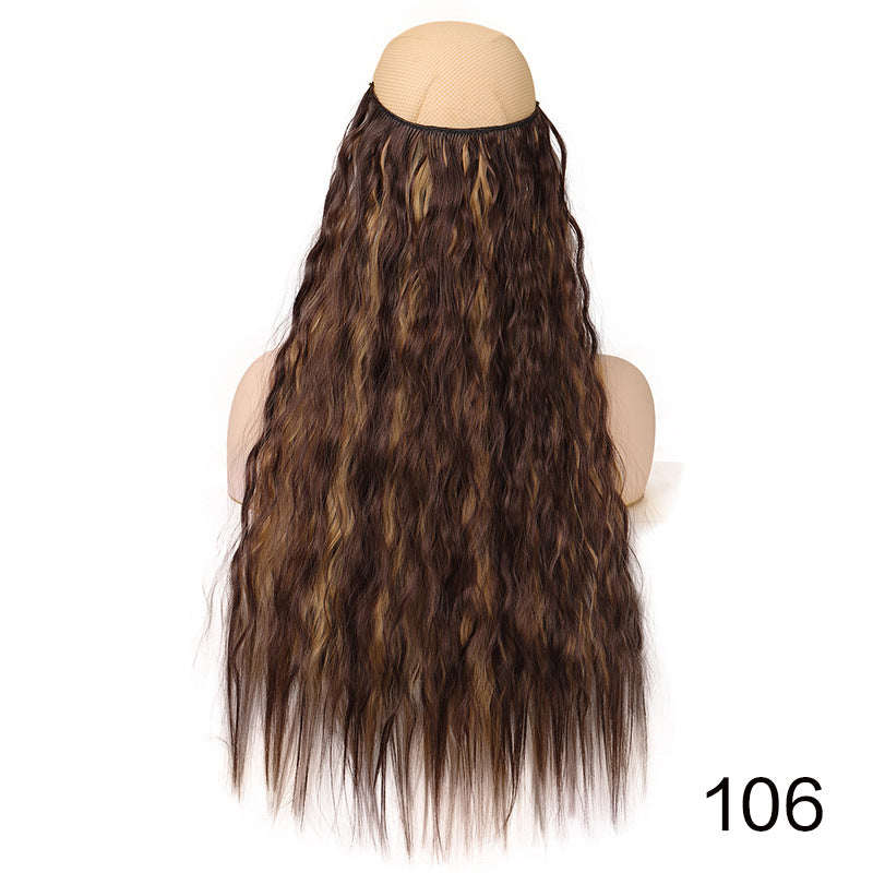 Hair strands, wigs, high-temperature silk curls