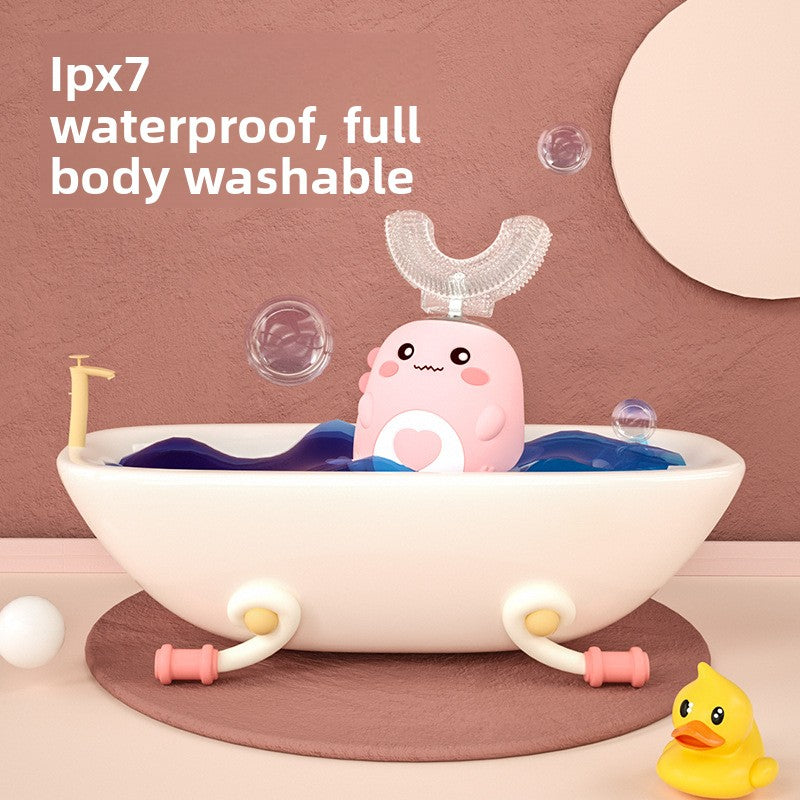 Kids U-Shaped Sonic Electric Toothbrush with Soft Bristles