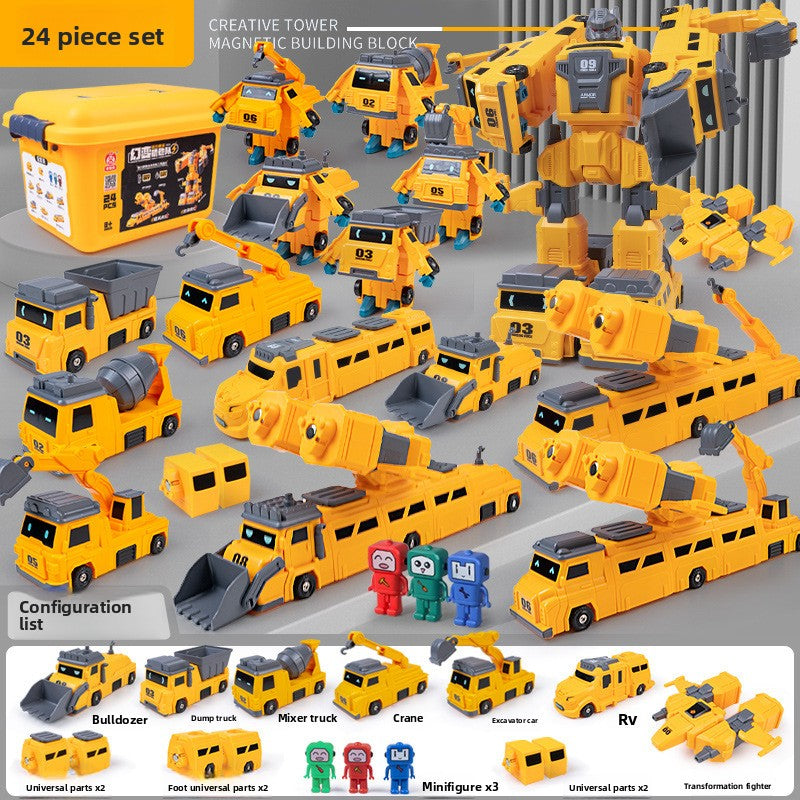 Magnetic Building Blocks Educational Toy for Kids