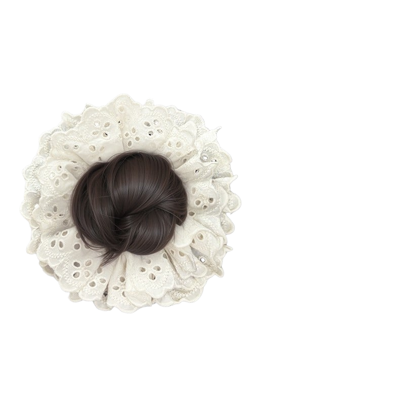 Lace Hair Bun for Women