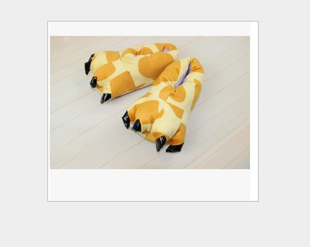 Cartoon Animal Cotton Slippers