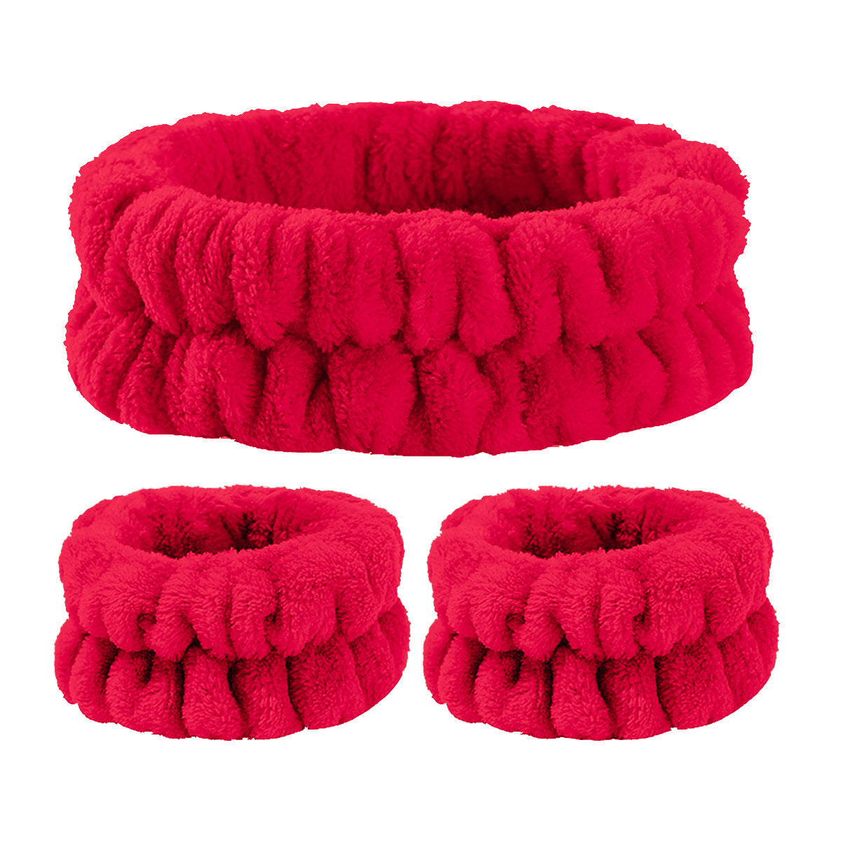 Flannel Headband Set