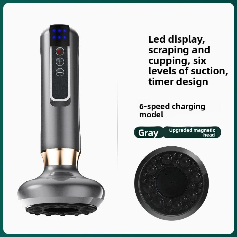 Electric Gua Sha Device with Heating & Cupping Functions