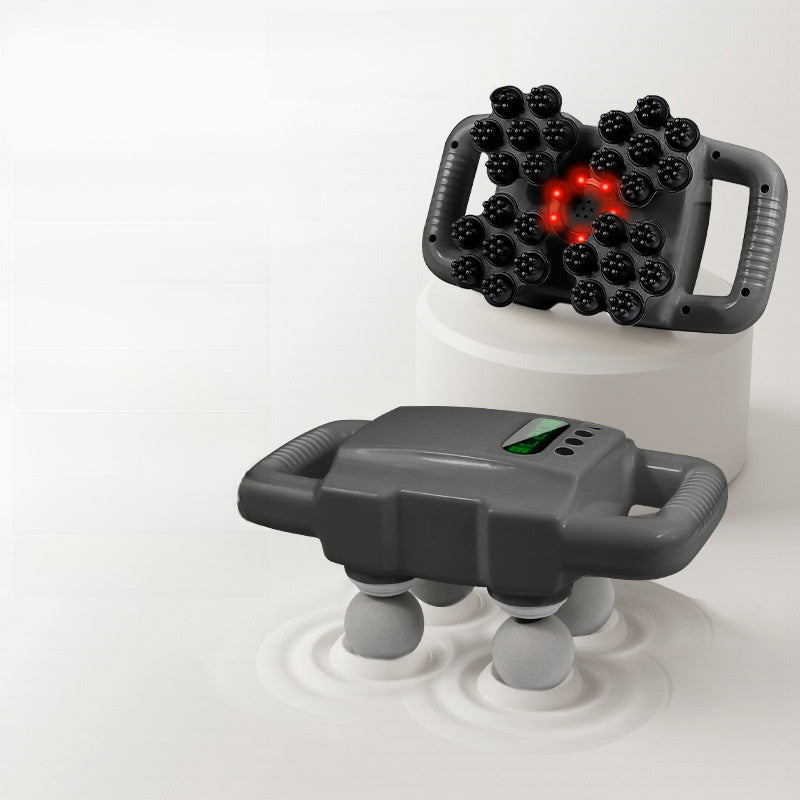 Multi-Head Fascia Gun Muscle Massager - Rechargeable