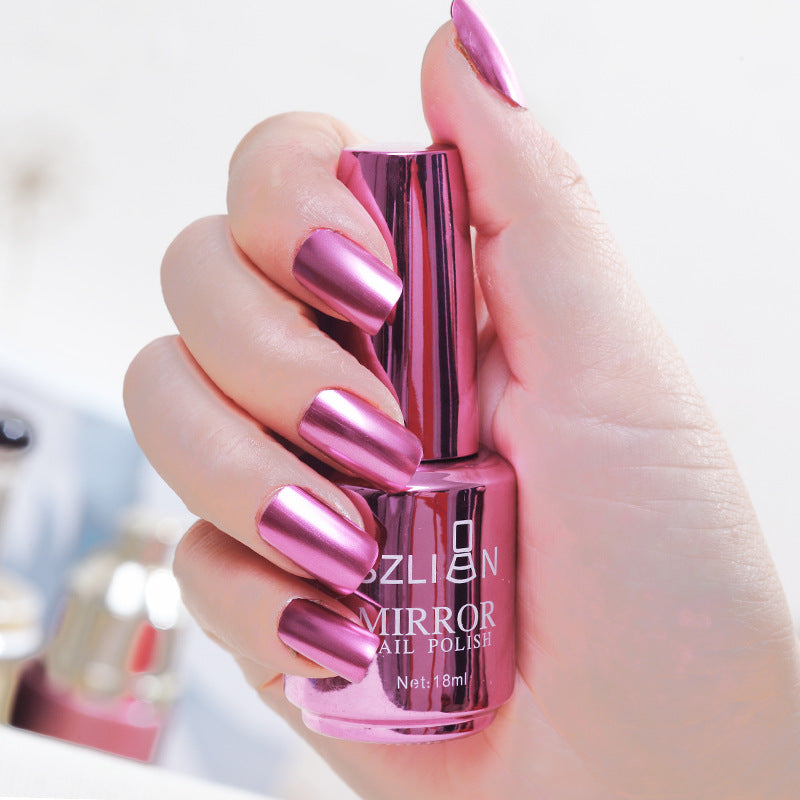 Metallic Mirror Nail Polish - Long Lasting