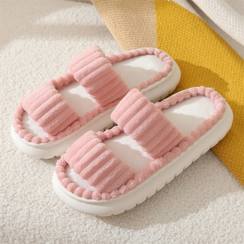 Plush Cotton Slippers