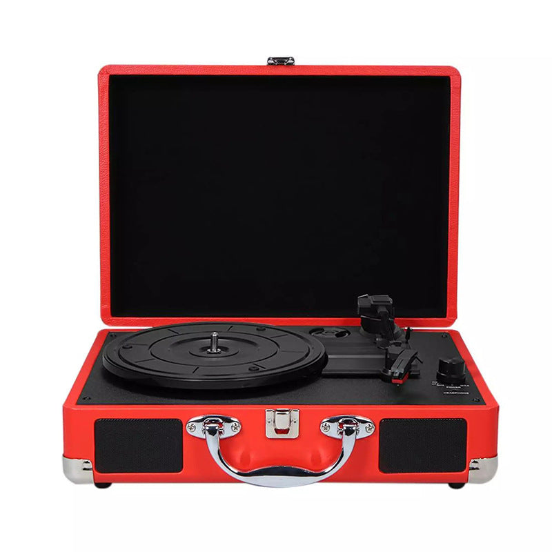 Vinyl Record Player with Bluetooth and USB Playback
