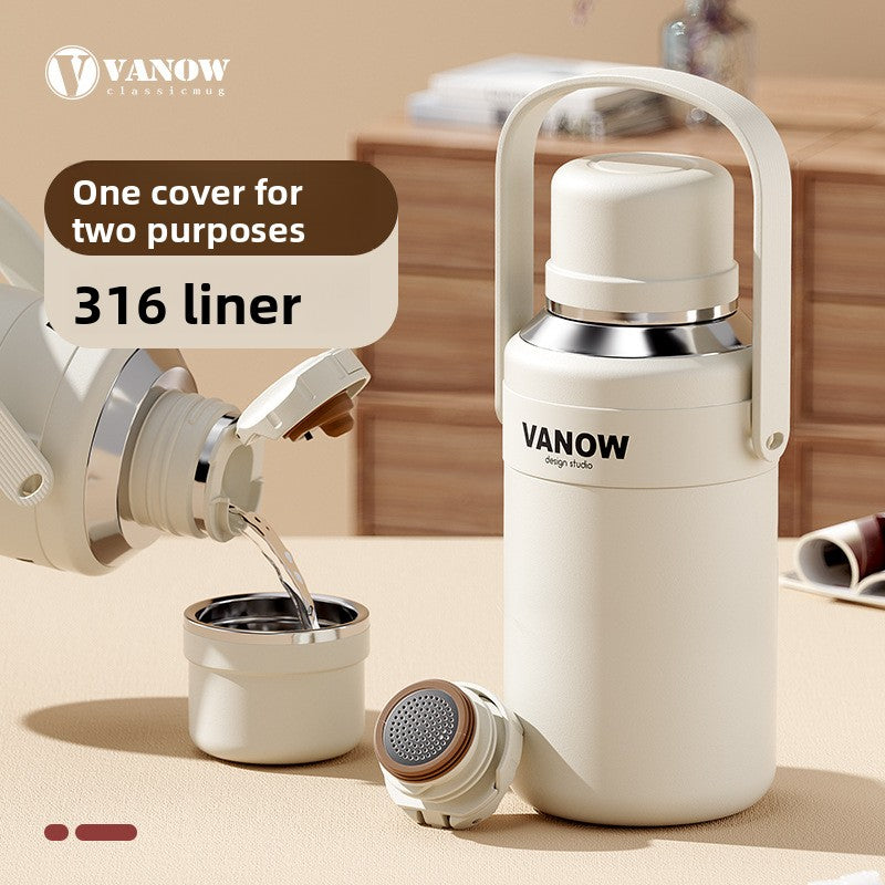 Vacuum Insulated Thermos Cup - Vanow Stainless Steel