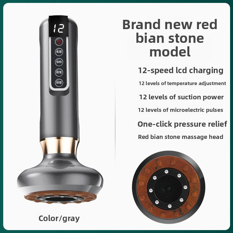 Electric Gua Sha Device with Heating & Cupping Functions