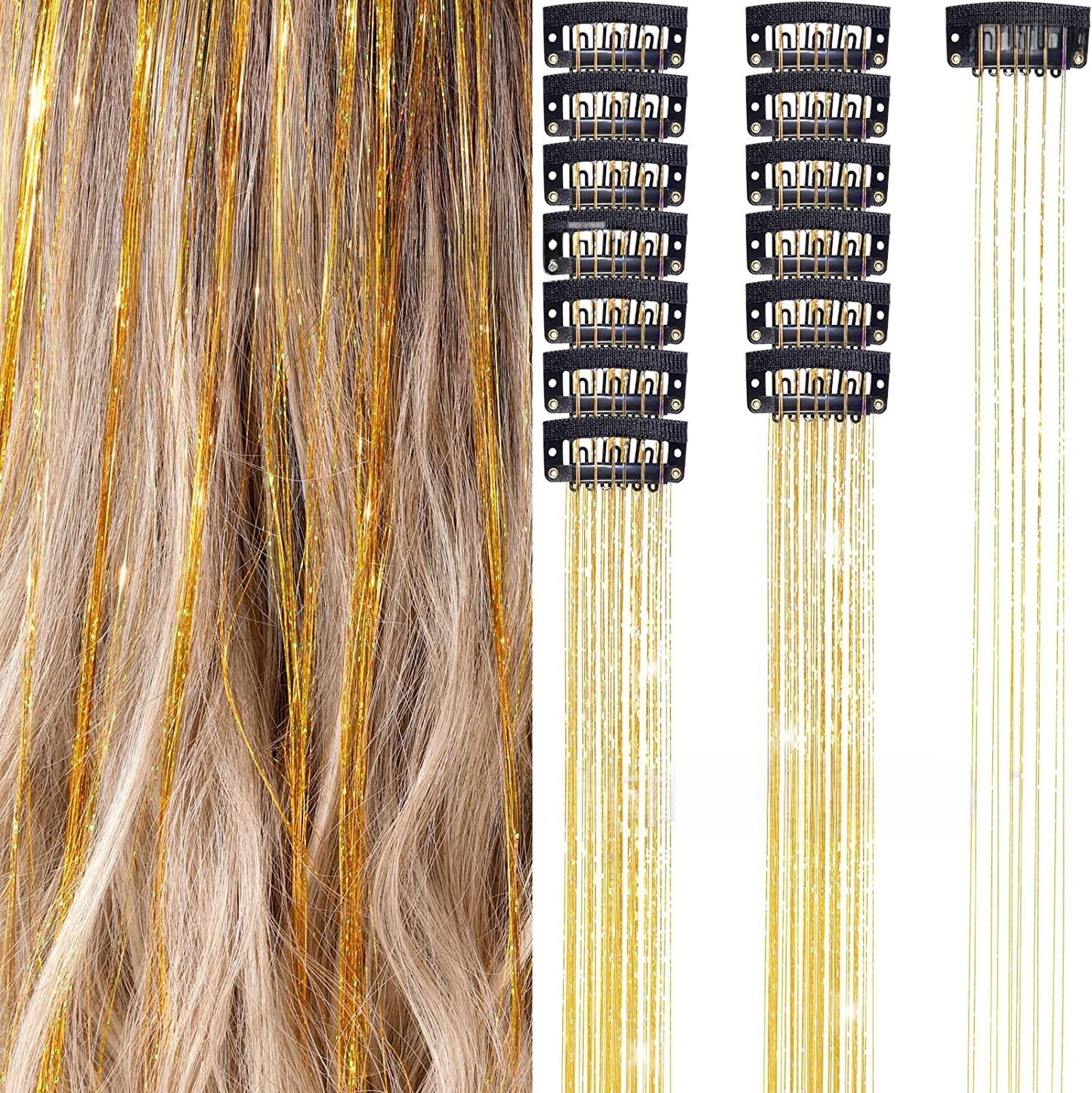 Metal Ribbon Hair Clip