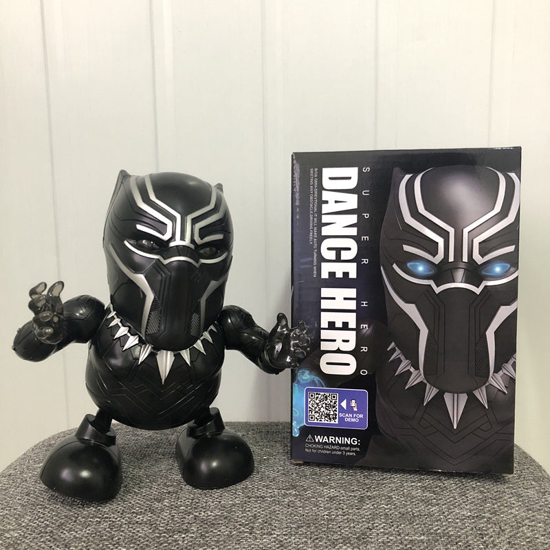 Electric Dancing Robot Toy with Music and Lights for Kids