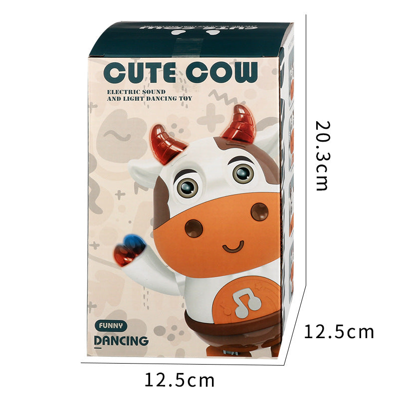 Singing Dancing Cow Robot Toy for Babies
