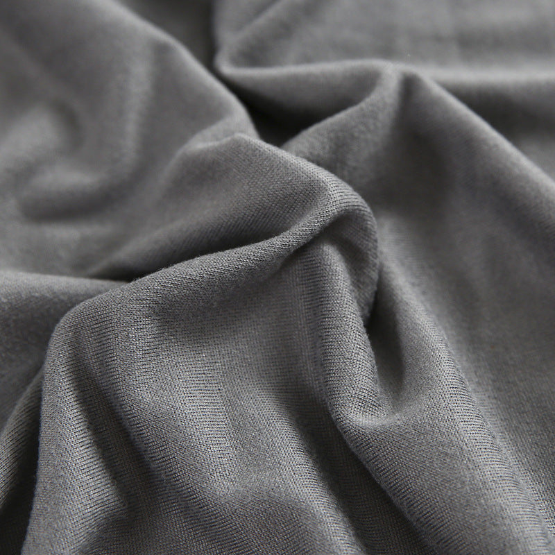 Elastic Solid Color Sofa Cover, Full Coverage Dust Protection