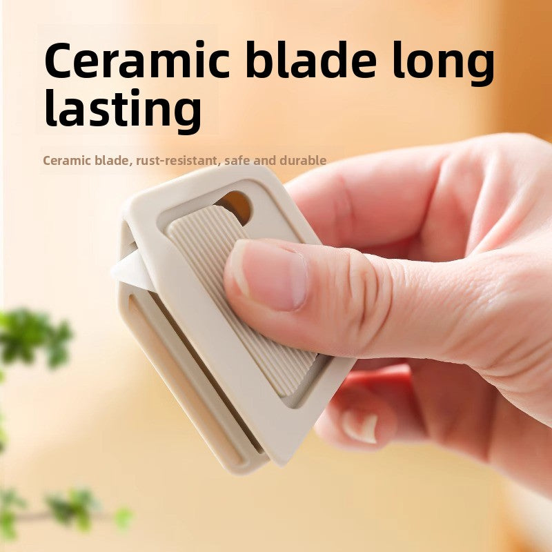 Magnetic Ceramic Box Cutter with ABS Handle