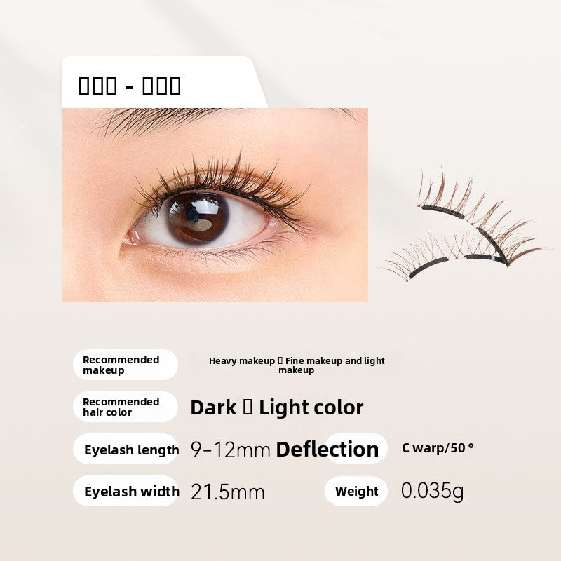 Magnetic Eyelashes for a Natural Look