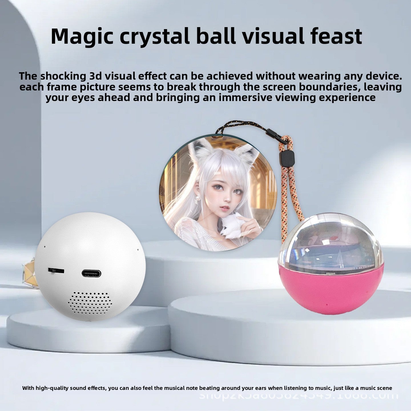 Electronic Ball, Birthday Gift, Graduation Gift & Souvenirs with Video