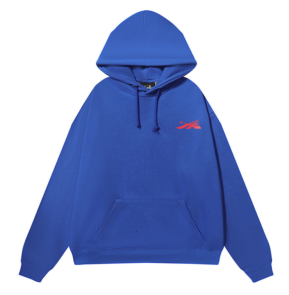 Retro Cotton Hoodie and Sweatpants Set