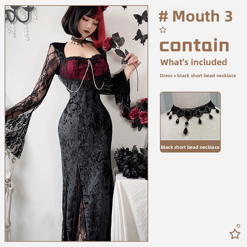 Halloween Costume Black Dress