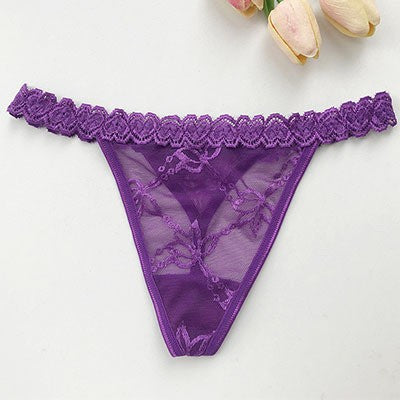 Low-Rise Women's Thong Underwear